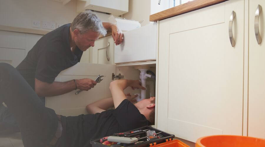 Professional burst pipe repair services in McGraws, WV
